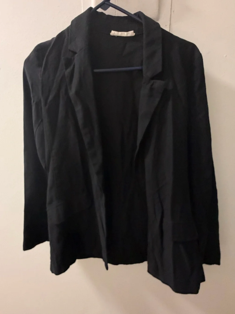 Primark Cares Black Open Front Blazer – US 0